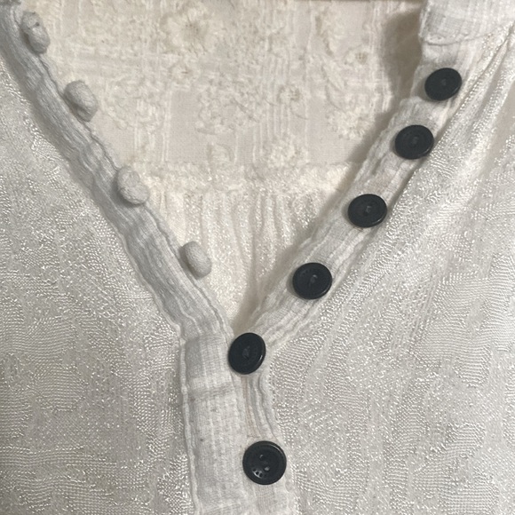 Lucky Brand Long Sleeve Textured Henley Size Small - Picture 3 of 12